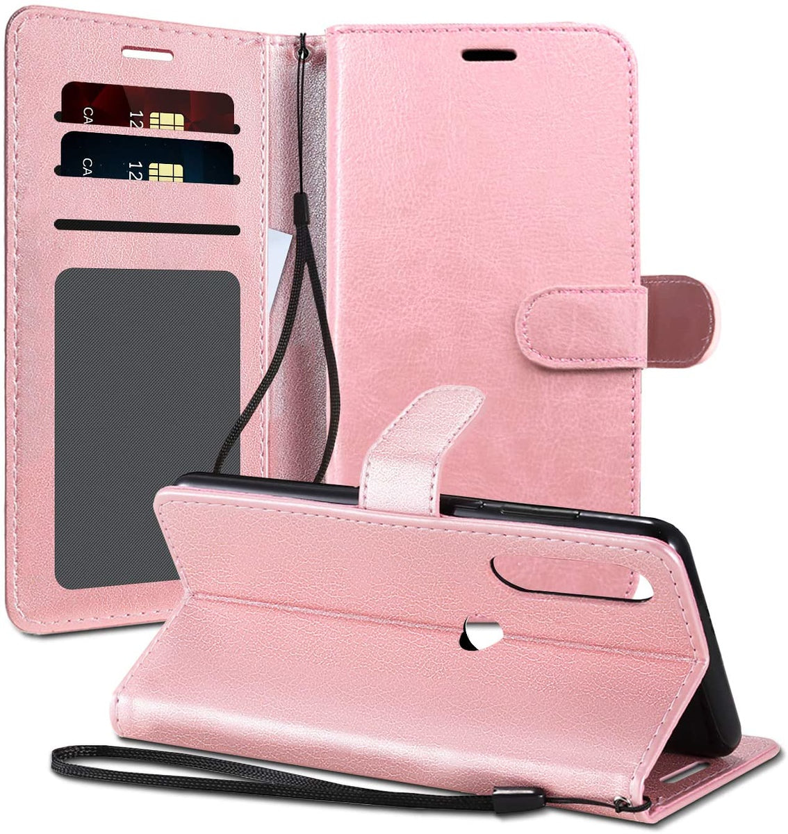 Leather Folio Wallet Case for Motorola Moto G Power (2022) / G Play (2023) Leather Folio Wallet Case for Motorola Moto G Power (2022) / G Play (2023)